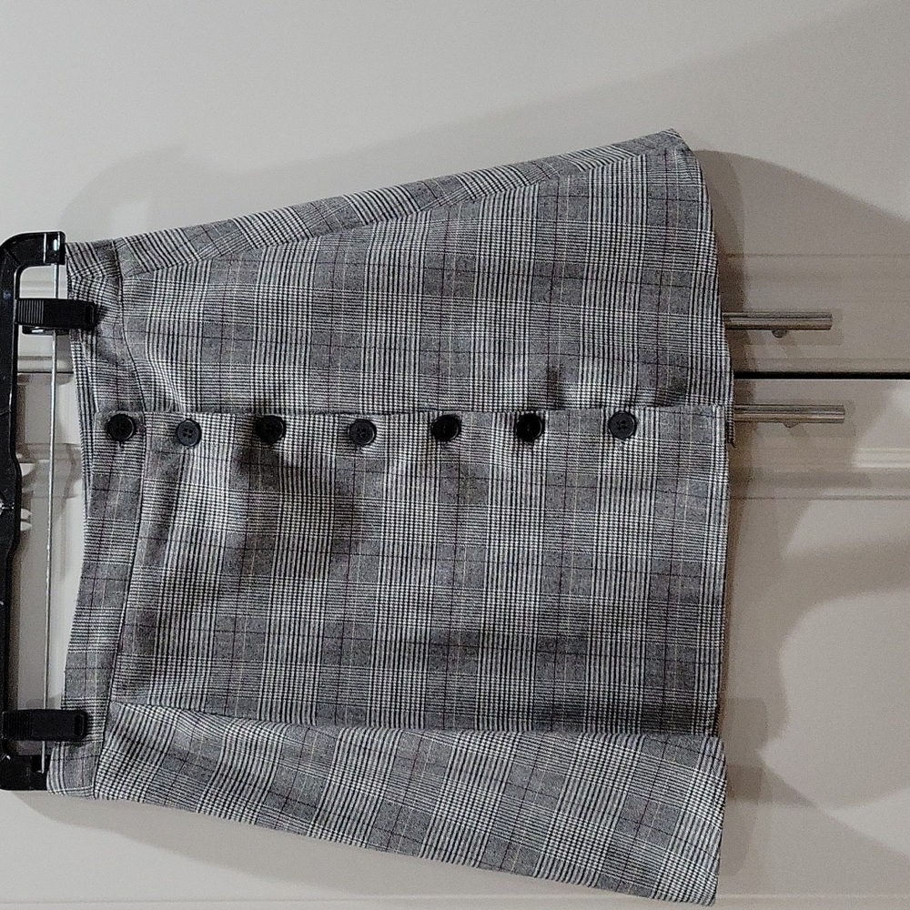 Checkered skirt
